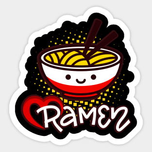 Ramen Kawaii Japan Soup Cute Food Sticker